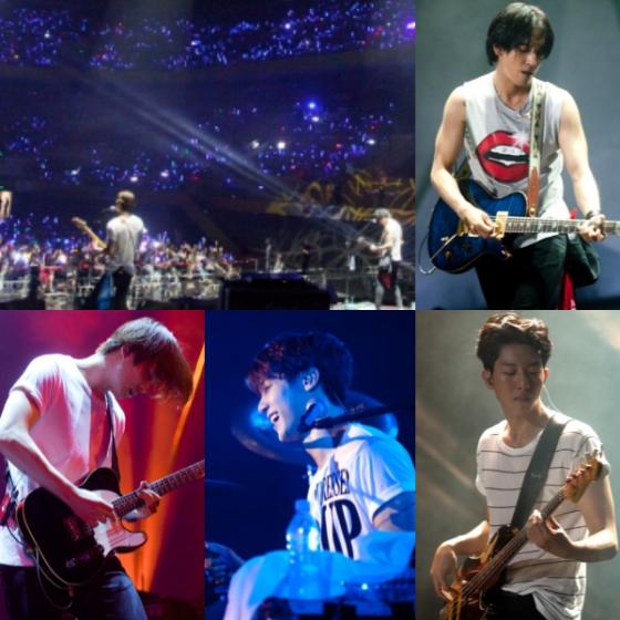 씨엔블루 베이징 콘서트 /사진제공=FNC엔터테인먼트