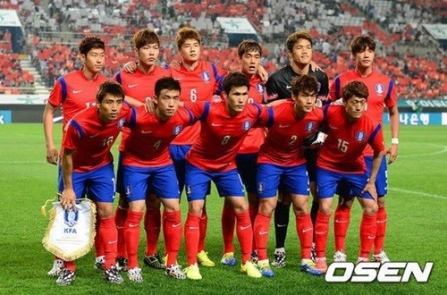한국 대표팀. /사진=OSEN