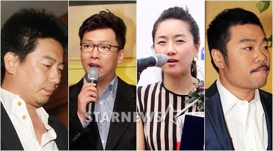 김경식, 박준형 김지혜 부부, 정종철(왼쪽부터) / 스타뉴스