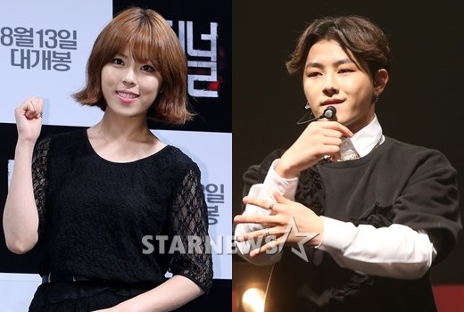 타이지니 도희(사진 왼쪽)와 블락비 유권 /사진=이기범 기자(사진 오른쪽), 최부석 기자