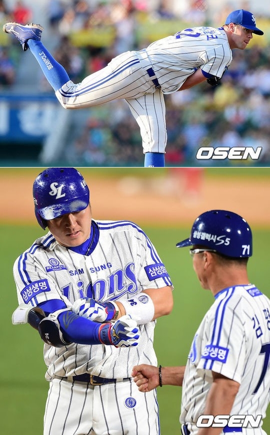 밴덴헐크(위)와 최형우. /사진=OSEN
