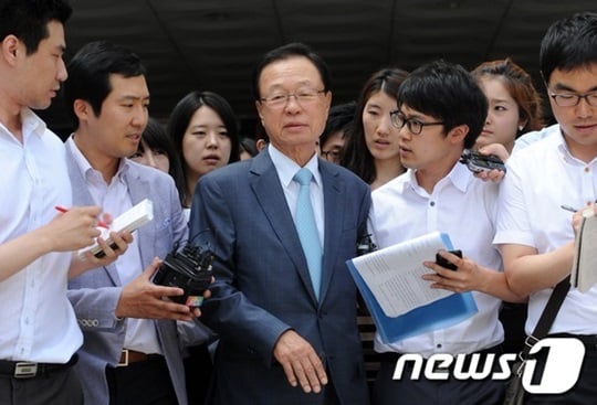 ‘캐디 성추행’ 논란에 휩싸인 박희태(76) 전 국회의장. /사진=뉴스1