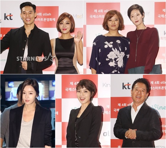 배우 이선호, 브라운아이드걸스 나르샤, 호란, 이영진, 성우 배한성, 개그우먼 안영미, 배우 남규리(왼쪽위부터 시계방향)/사진=이기범 기자