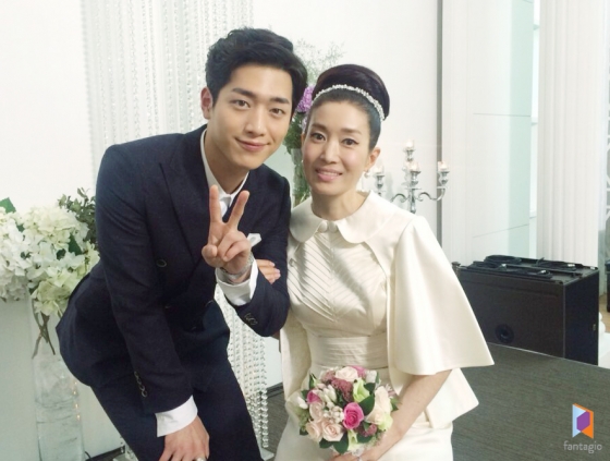 서강준과 나영희 / 사진제공=판타지오