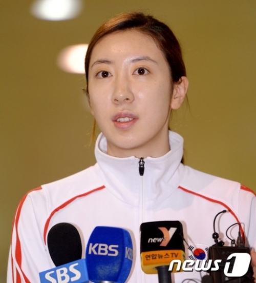 여자 펜싱 대표팀 신아람. /사진=뉴스1
