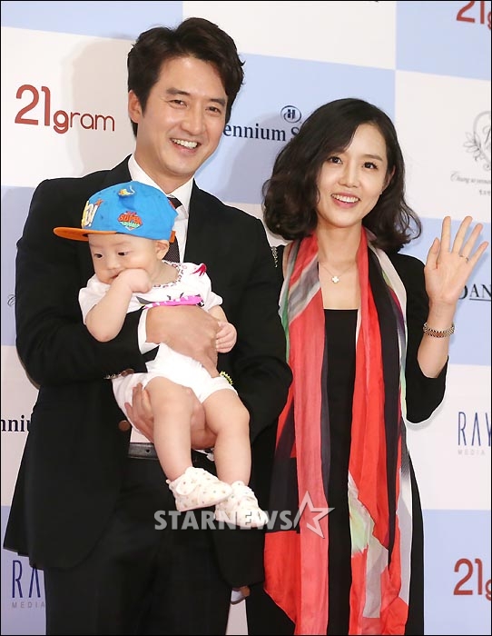 정준호 이하정 부부/사진=홍봉진 기자
