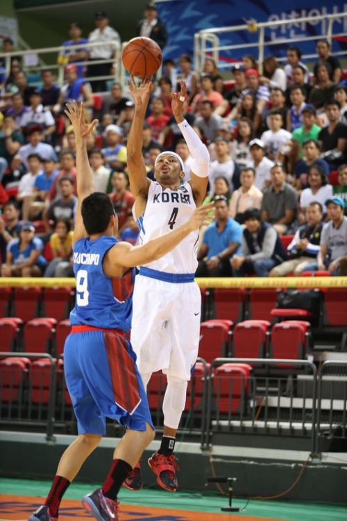 38점을 폭발시키며 한국에 승리를 안긴 문태종. /사진=KBL 제공