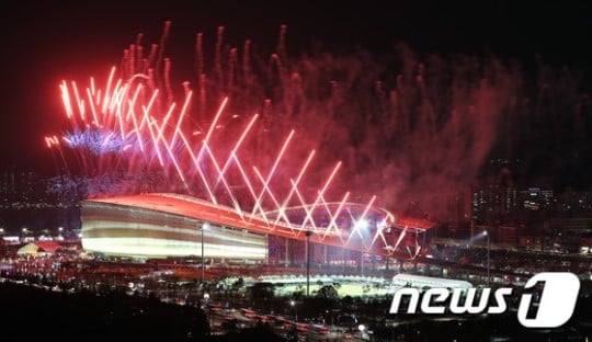 인천아시안게임 개막식. /사진=News1