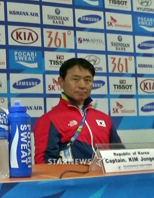 한진수 여자하키 대표팀 감독. /사진=김우종 기자