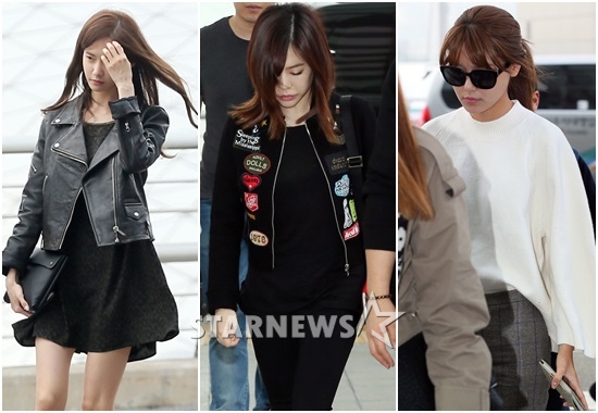 (왼쪽부터) 윤아 써니 수영/사진=스타뉴스