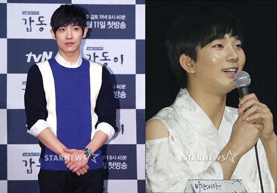 이준(왼쪽) 지오 /사진=스타뉴스