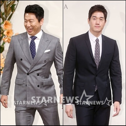 김수로, 유지태 / 사진=홍봉진 기자