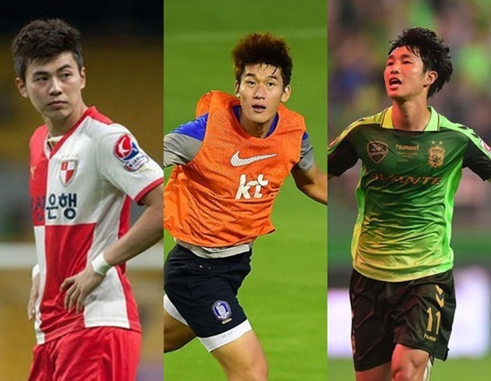 부산 임상협(왼쪽부터)과 울산 이용, 전북 이승기. /사진=한국프로축구연맹 제공 및 OSEN