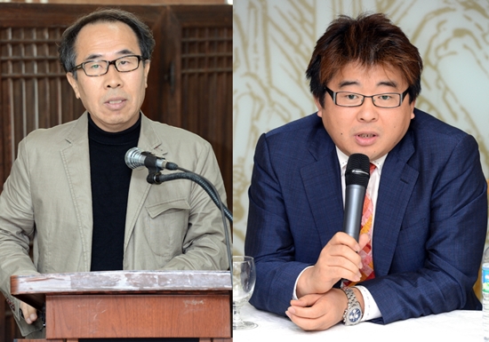 KBS 기획제작국 이장종 PD(사진 왼쪽), 한국문화재단 조진영 기획조정실장/사진제공=KBS