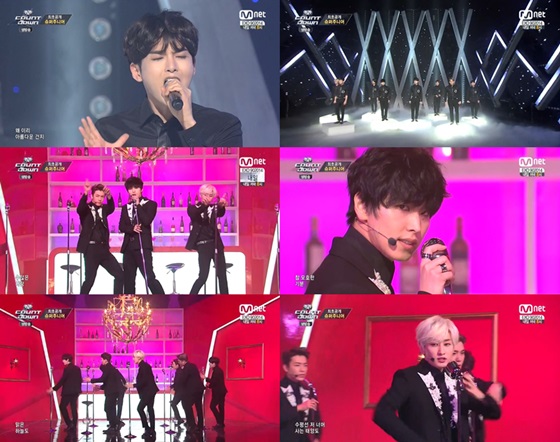 사진=Mnet '엠카운트다운' 방송화면