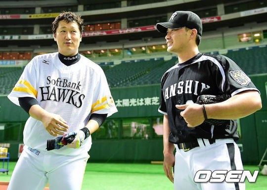 이대호(왼쪽)와 오승환(오른쪽)의 재팬시리즈 맞대결이 임박했다. /사진=OSEN