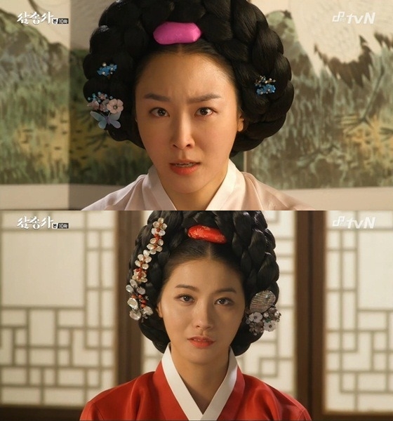 tvN '삼총사'의 서현진(위)과 유인영 /사진=방송화면캡처