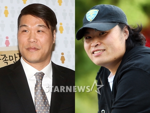 전 농구선수 서장훈, 웹툰 작가 강풀/사진=스타뉴스