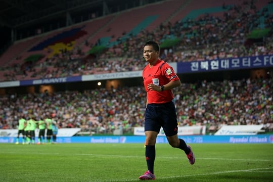 이정민 심판. /사진=한국프로축구연맹 제공