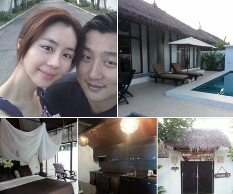 배우 정다혜와 옥철민 대표 / 사진=정다혜 페이스북