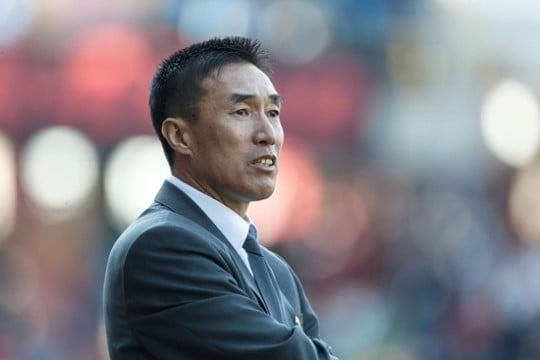 전남 드래곤즈 감독직에서 물러나는 하석주 감독. /사진=한국프로축구연맹 제공