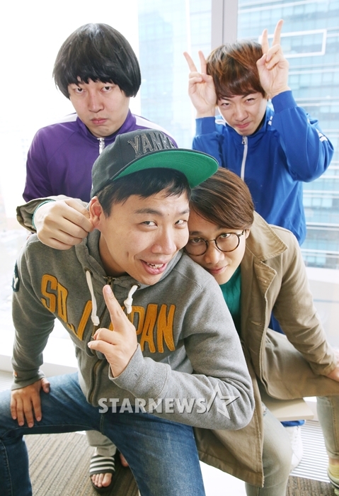 '코미디 빅리그' 이진호(사진 왼쪽 위부터 시계방향), 양세찬, 이용진, 이상준//사진=이동훈 기자
