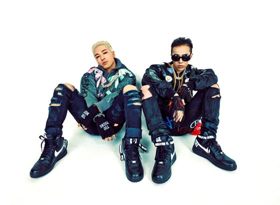 지디X태양/사진제공=YG엔터테인먼트