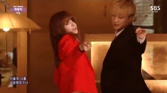 /사진=SBS '생방송 인기가요' 방송화면