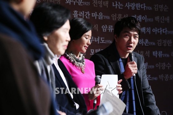 '100명의 배우, 우리 문학을 읽다' 기자간담회 /사진=이기범 기자