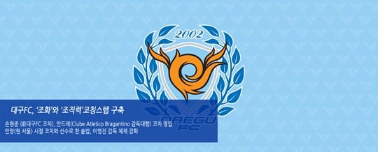 대구FC가 손현준 안드레 코치를 영입했다. /사진=대구FC 공식 홈페이지 캡쳐