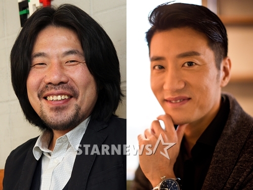오달수와 김명민/사진=머니투데이 스타뉴스