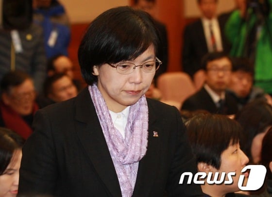통합진보당 이정희 대표. /사진=뉴스1
