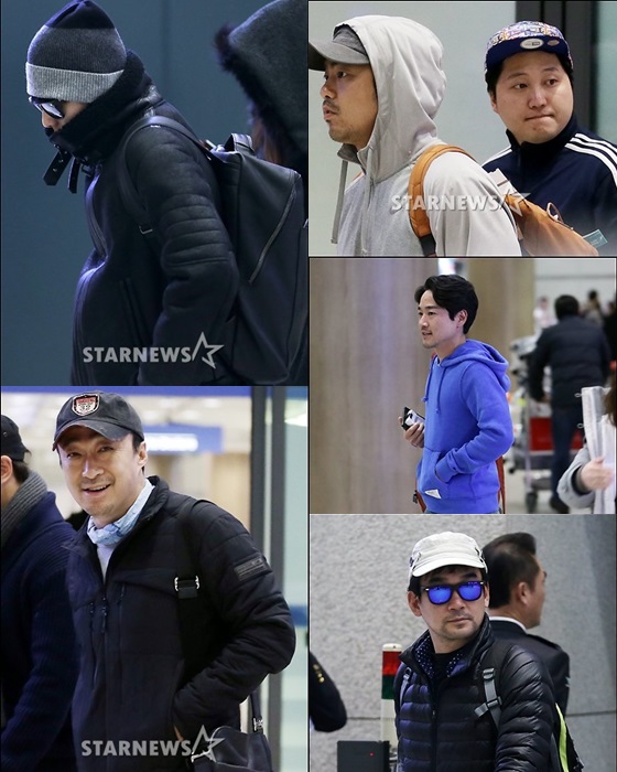 tvN '미생'의 임시완, 전석호, 김대명, 태인호, 정희태, 이성민(왼쪽 위부터 시계방향) /인천국제공항=김창현 기자