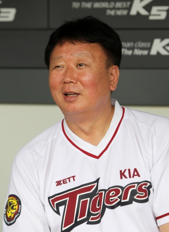 KIA 타이거즈 감독 시절의 선동렬 /사진=KIA 타이거즈