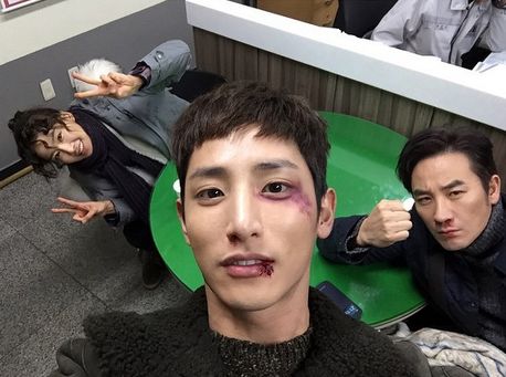 (왼쪽부터) 이시영 이수혁 엄태웅 /사진=이수혁 인스타그램