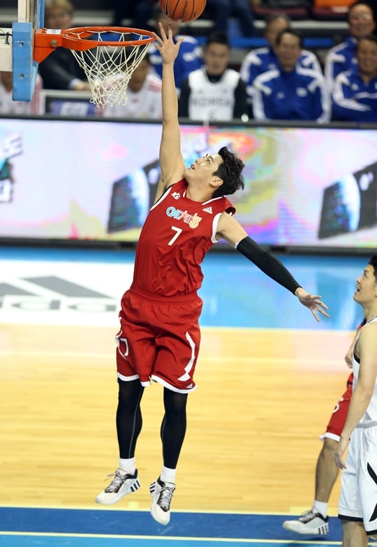 예체능 팀의 에이스로 활약한 김혁. /사진=KBL 제공