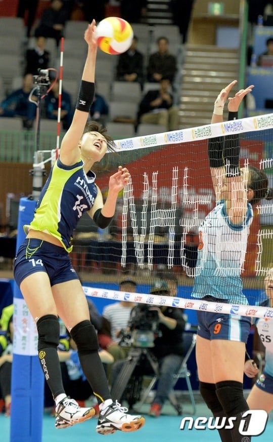 프로배구 올스타전 여자부 팬 투표 1위에 선정된 양효진. /사진=뉴스1