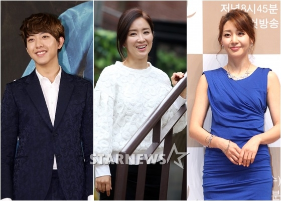 씨엔블루 이정신, 배우 윤유선, 이아현/사진=스타뉴스