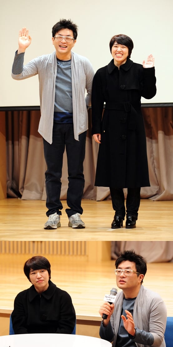 (왼쪽부터) 김영현 작가, 박상연 작가 /사진제공=SBS