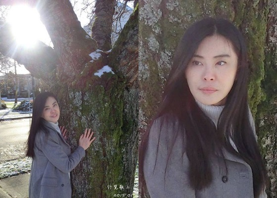 왕조현이 지난 1월 31일 자신의 SNS에 올린 사진