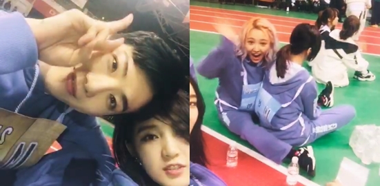 (왼쪽부터)조권 지아 민/사진제공=미쓰에이 지아 공식 웨이보
