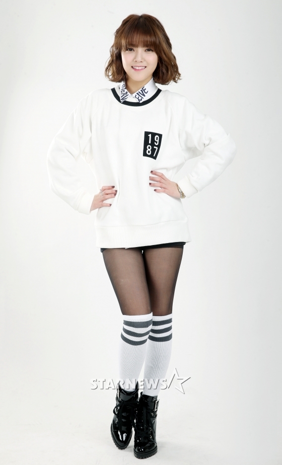 AOA 지민 /사진=이동훈 기자