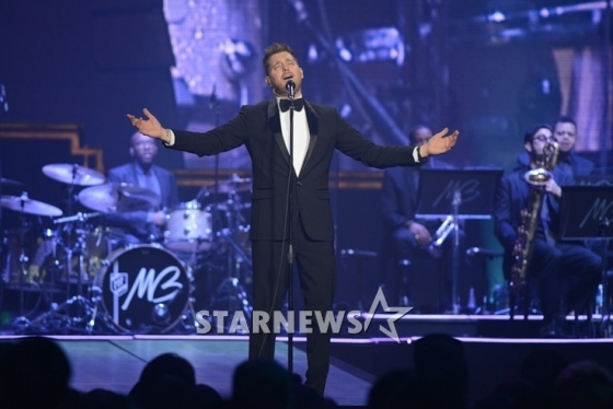 마이클 부블레 콘서트 /사진제공=CJ E&M