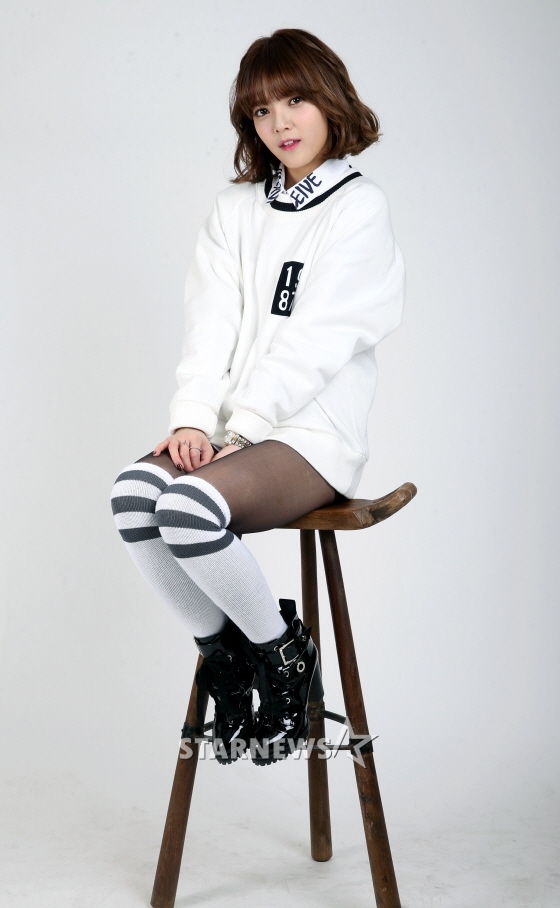 AOA 지민 /사진=이동훈 기자