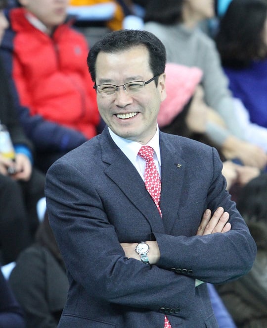 문용관 감독. /사진=LIG배구단 제공