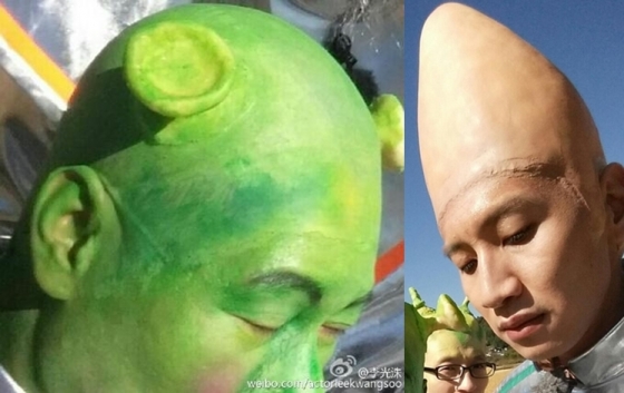 지석진과 이광수/사진=이광수 웨이보, 지석진 트위터