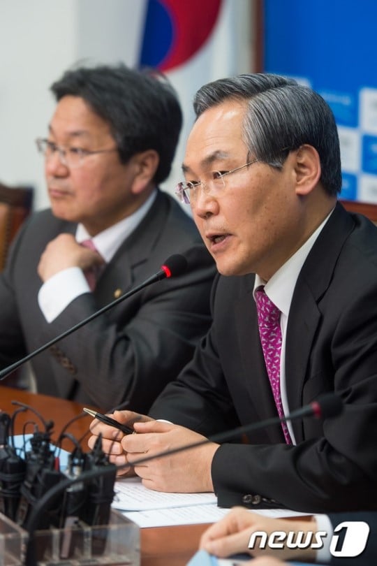 우윤근 새정치민주연합 원내대표. /사진=뉴스1