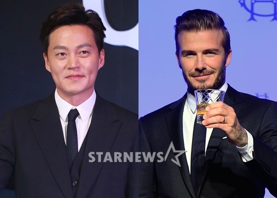 이서진(왼쪽)과 데이비드 베컴 /사진=스타뉴스DB