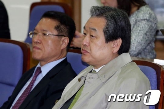 김무성 새누리당 대표(오른쪽). /사진=뉴스1