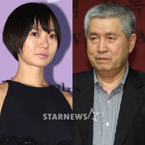 배우 배두나, 임권택 감독/사진=스타뉴스